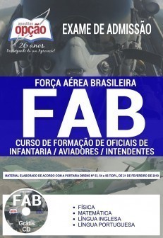 Apostila FAB 2019 Curso de Formação de Oficiais PDF e Impressa