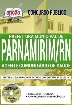 Apostila Prefeitura de Parnamirim 2019 Agente Comunitário de Saúde PDF e Impressa