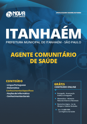 Apostila Prefeitura de Itanhaém 2019 PDF e Impressa