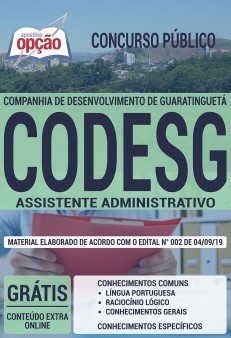 Apostila CODESG 2019 PDF e Impressa