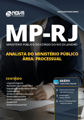 Apostila Concurso MP RJ 2019 Analista do Ministério Público Área Processual Grátis Cursos Online