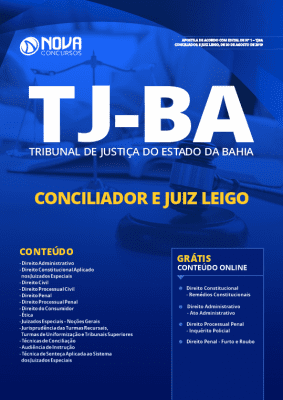 Apostila TJ BA 2019 PDF e Impressa Conciliador e Juiz Leigo