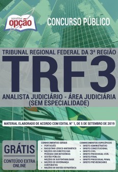 Apostila TRF 3ª Região Analista Judiciário Área Judiciária