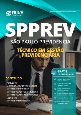 Apostila SPPREV Técnico 2019 Grátis Cursos Online