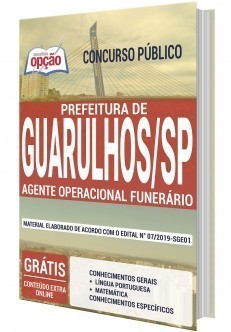 Apostila Concurso Prefeitura de Guarulhos 2020 PDF e Impressa