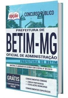 Apostila Concurso Prefeitura de Betim 2019 PDF e Impressa