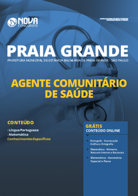 Apostila Concurso Prefeitura de Praia Grande 2020 Agente Comunitário de Saúde