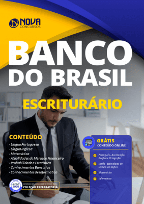 Apostila Banco do Brasil 2020 Impressa e PDF Grátis Cursos Online