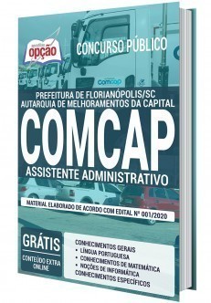 Apostila Concurso COMCAP 2020 Assistente Administrativo PDF e Impressa