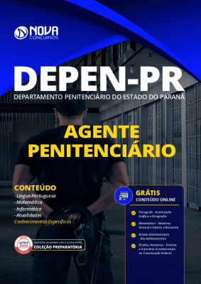 Apostila Concurso DEPEN PR 2020 Agente Penitenciário Grátis Cursos Online
