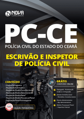 Apostila Concurso PC CE 2020 Escrivão e Inspetor de Polícia Civil Grátis Cursos Online