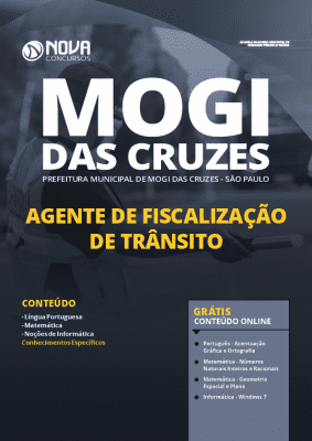 Apostila Prefeitura de Mogi das Cruzes 2020 Agente de Fiscalização de Trânsito Grátis Cursos Online