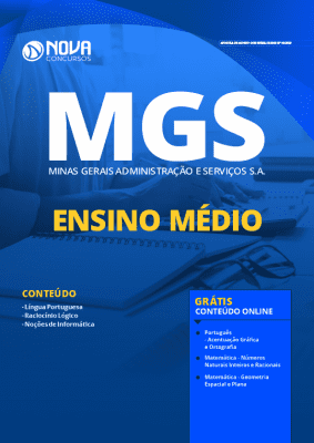 Apostila Concurso MGS 2020 Cargos de Nível Médio Grátis Cursos Online