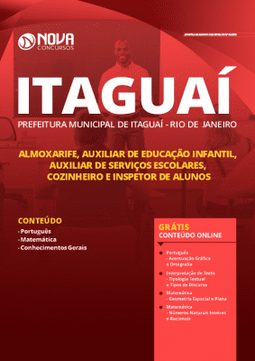 Apostila Concurso Prefeitura de Itaguaí 2020 Nível Fundamental Grátis Cursos Online