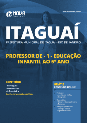 Apostila Concurso Prefeitura de Itaguaí 2020 Professor Grátis Cursos Online