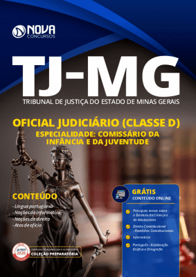 Apostila Concurso TJ MG 2020 Oficial Judiciário Grátis Cursos Online