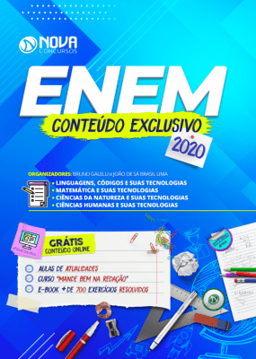 Apostila para ENEM 2020 Impressa e PDF Grátis Curso Online