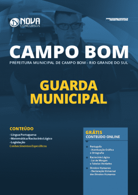 Apostila Prefeitura de Campo Bom RS 2020 Guarda Municipal Grátis Cursos Online