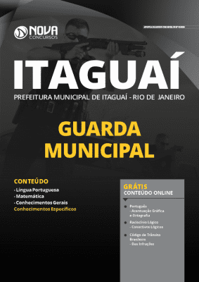 Apostila Prefeitura de Itaguaí 2020 Guarda Municipal Grátis Cursos Online