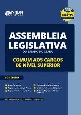 Apostila Concurso Assembleia Legislativa CE 2020 Nível Superior Grátis Cursos Online