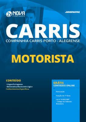 Apostila Concurso CARRIS 2020 Motorista Grátis Cursos Online