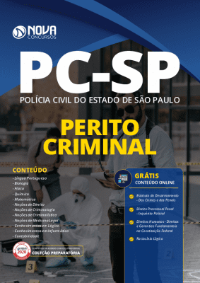Apostila Concurso PC SP 2020 Perito Criminal Grátis Cursos Online