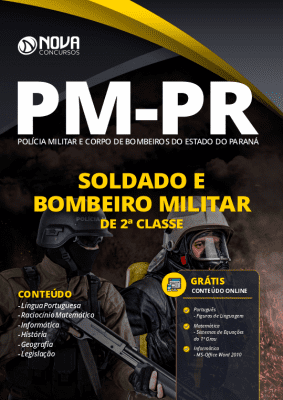 Apostila Concurso PM PR 2020 Soldado PM e Bombeiro PM Grátis Cursos Online