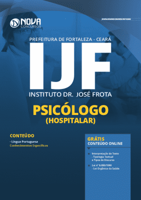 Apostila Prefeitura de Fortaleza 2020 Psicólogo Grátis Cursos Online