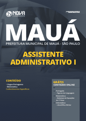 Apostila Prefeitura de Mauá SP 2020 Assistente Administrativo Grátis Cursos Online