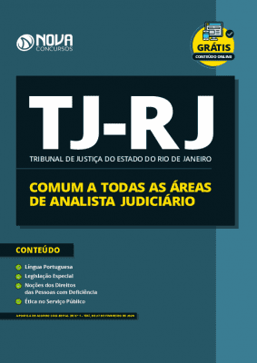 Apostila TJ RJ 2020 Áreas de Analista Judiciário Grátis Cursos Online