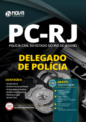 Apostila Concurso PC RJ 2020 Delegado de Polícia Grátis Cursos Online