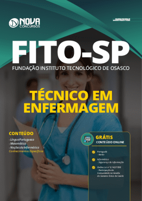 Apostila Concurso FITO Osasco 2020 Técnico em Enfermagem Grátis Cursos Online