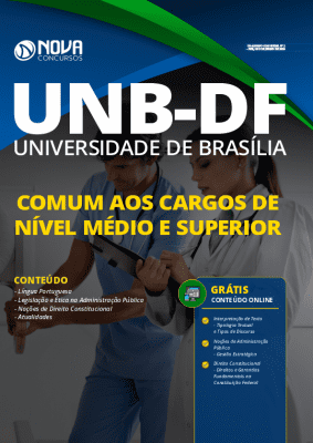 Apostila Concurso UNB 2020 Impressa e PDF Grátis Cursos Online
