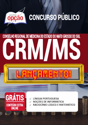 Apostila Concurso CRM MS 2020 PDF Download e Impressa
