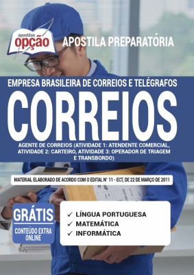 Apostila Concurso Correios 2021 PDF Download e Impressa