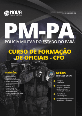 Apostila Concurso PM PA 2020 Oficial Grátis Cursos Online