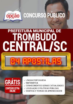 Apostila Concurso Prefeitura de Trombudo Central SC 2020 PDF e Impressa