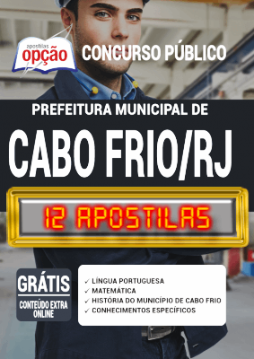 Apostila Concurso Cabo Frio 2020 PDF e Impressa