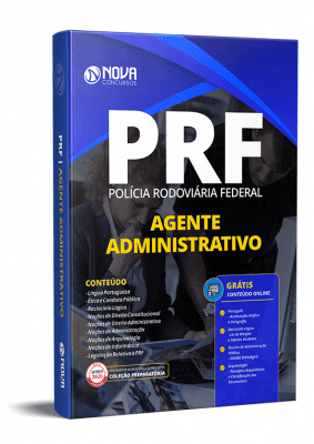 Apostila PRF 2020 Agente Administrativo Impressa e PDF Grátis Cursos Online