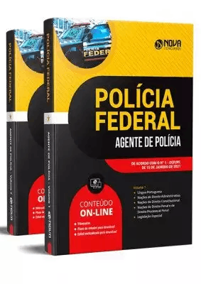 Apostila Agente Polícia Federal 2021 PDF e Impressa