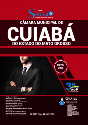 Apostila Concurso Câmara de Cuiabá 2021 PDF e Impressa Editora Solução