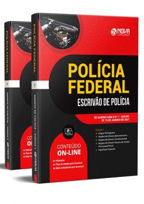 Apostila para Concurso da Polícia Federal 2021 Grátis Cursos Online Escrivão de Polícia