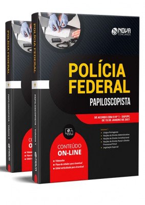 Apostila para Concurso da Polícia Federal 2021 Papiloscopista Grátis Cursos Online