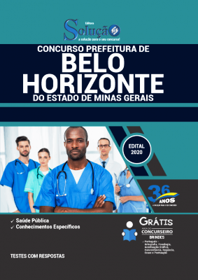 Apostila Prefeitura de Belo Horizonte 2021 PDF e Impressa Editora Solução