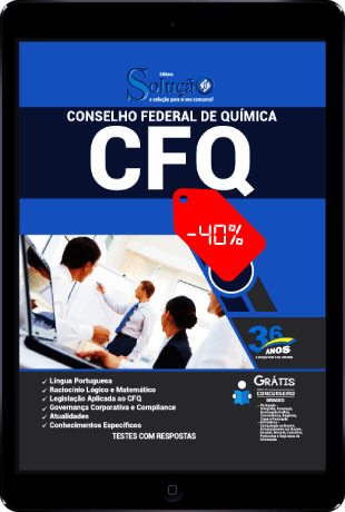 Apostila Concurso CFQ 2021 PDF Download Desconto
