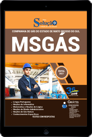 Apostila MSGÁS 2021 PDF Download Desconto Exclusivo