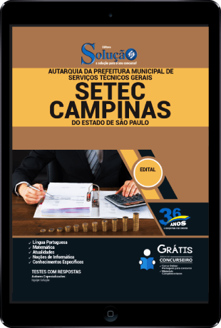 Apostila Setec Campinas 2021 PDF Download Desconto Exclusivo