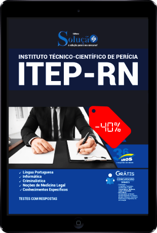 Apostila Concurso ITEP RN 2021 PDF Download e Impressa