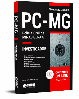 Apostila Polícia Civil MG 2021 PDF Grátis Investigador PC MG
