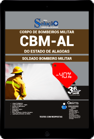 Apostila CBM AL 2021 PDF Soldado CBMAL 2021